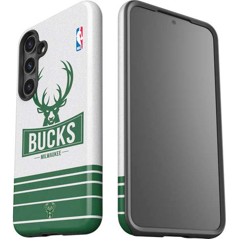 NBA Milwaukee Bucks Static Galaxy S25 Plus Impact Case